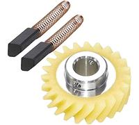 Compatible con batidora de pie KitchenAid, engranaje helicoidal y juego de reparación de cepillo de motor W10112253 9706416