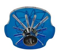 Compatible con batidoras de pie con cabezal inclinable KitchenAid, tapa de 4,5 QT-5QT sin deflector antisalpicaduras(Diamond-Blue)