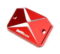 Compatible Con Benelli Para TRK 502 Para TRK502X Para Leoncino 500 250 Para BN302 Para TNT 300/600 Tapa Depósito Líquido De Frenos Motocicleta Tapa De Llenado De Aceite Estilo(1 Reservoir cap-Red)