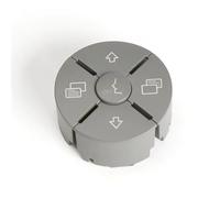 Compatible Con Benz Clase R W251 2009 2010 2011 2012 2013 2014 2015 2016 2017 Cubierta De Control De Botones Volante Coche 1648700558 1648700658 Botones Control Volante(Gray Left)