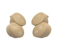 Compatible Con Benz CLK Para Clase W209 2004 2005 2006, Interruptor De Control Del Panel Del Volante, Tapa De La Perilla, Tapa 2308202310 Botones Control Volante(Light Yellow)