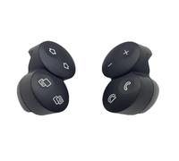 Compatible Con Benz CLK Para Clase W209 2004 2005 2006, Interruptor De Control Del Panel Del Volante, Tapa De La Perilla, Tapa 2308202310 Botones Control Volante(Black)