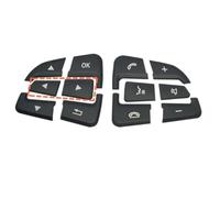 Compatible Con Benz GLA CLA GLE GLC GLS CLS W205 W253 C200L Pegatinas Para El Botón Del Interruptor Del Menú De Control Del Volante Del Coche Botones Control Volante(Arrow Style)