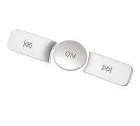 Compatible Con Benz Para A B CLA GLA Clase Para W176 W246 C117 X156 3 Unids/set Volumen De Coche En Botones Cubierta Pegatinas Trim Auto Decoración Accesorio Botón Pegatinas