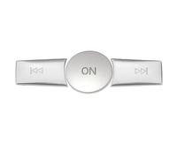 Compatible con Benz para AB CLA GLA clase para W176 W246 C117 X156 volumen de coche botones cubierta pegatinas ajuste 3 unids/set Accesorio Botón Pegatinas