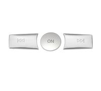 Compatible Con Benz Para ABC ML CLS Class Para W204 GLK X204 E Class W212 Car Volume ON Botones Cubierta Pegatinas Trim 3 Unids/set Accesorio Botón Pegatinas