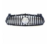 Compatible Con Benz Para AMG GT S W190 C190 R190 Para GTS 2015-2017 GT40 GT53 GTC 63 Coupe Rejilla Delantera 2 Puertas Malla Capó Parachoques Superior Parrilla Radiador Delantero