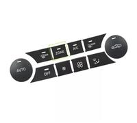 Compatible Con Benz Para Clase ML Para W166 Para W164 2012-2015 Pegatinas Para La Cubierta De Los Botones Del Aire Acondicionado Central Del Coche Pegatina