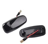 Compatible Con Benz Para E-Class Para W124 A124 C124 1984-1998 Para E-Class Para W210 S210 1995-2003 Luces Indicadoras De Señal De Giro Laterales Luces laterales(Black)