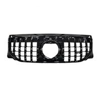 Compatible Con Benz Para GLB Class Para X247 2024-2025 Para GLB180 GLB200 Para GT Style Parachoques Superior Capó Malla Racing Parrilla Delantera Parrilla Radiador Delantero