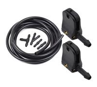 Compatible Con Benz Para Vito W638 1995-2003 Clase V W638 1996-2003 2 Boquillas Universales Para Limpiaparabrisas Con Manguera De 2 Metros(Nozzle and Hose)