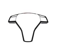 Compatible con Benz para W117, W218 y X156. Cubierta del Marco del Panel del Volante (Negro2).