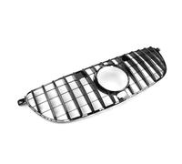 Compatible Con Benz Para W166 GLE63 Para AMG 2016 2017 2018 2019 Para GTR Estilo Parachoques Delantero Radiador Superior Rejilla Capó Central Parrilla Radiador Delantero