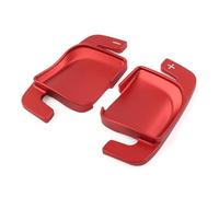 Compatible con Benz para W206 S206 X206 V297 2022 2023 Control De Volante De Aluminio Extensión De Palanca De Cambios Modificación Interior del Coche Paleta Cambio Volante(Red)