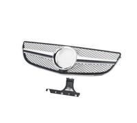 Compatible Con Benz Para W207 C207 A207 Clase E Coupe 2 Puertas 2014-2017 E200 E300 Para Parrilla Delantera Estilo Para AMG Malla Capó Parachoques Superior Parrilla Radiador Delantero