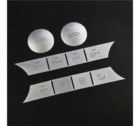 Compatible Con Benz Para X218 Para X164 Para X166 Pegatinas Botones Interiores 10 Piezas Kit Reemplazo Molduras Cubierta Aire Acondicionado Consola Central Pegatinas Panel Control