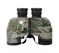 Compatible con binoculares Militares 10X50, brújula Impermeable for Acampar al Aire Libre, Caza, telescopio de visión Nocturna bajo Nivel luz(Camouflage Compass)