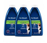 Compatible con Bissell Solución Limpiadora for Alfombras, Limpieza Profunda, Eliminador Eficaz de Olores a Mascotas, 3 Frasco, 236ml