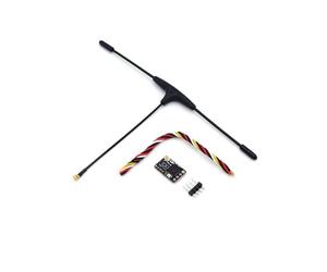 Compatible con BlackSheep TBS Crossfire Nano RX SE Gear, paquete combinado de 5 (con antena V2 Immortal T) compatible con modelos de drones Rc