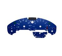 Compatible con BMW E36 M3, Esferas De Instrumentos, Diales De Contador, Superposición del Grupo De Instrumentos De Gasolina,280 Km/h,260 Km/h, 160 mph(160MPH 8RPM Blue)