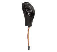 Compatible Con BMW E93 Pre-LCI Convertible 2007 2008 2009 2010 Kit De Actualización De Cabezal De Cambio Tipo Pulgar Con Botón De Arranque De Un Clic(Glossy Black)