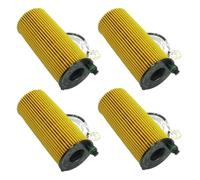 Compatible con BMW F20 F21 F23 F22 F87 G42 G87 F30 F80 G20 G80 G28 F34 F31 G21 G81 F33 F83 F32 F82 F36 F10 G30 F90 Filtro de aceite 11428575211(4 Pcs)