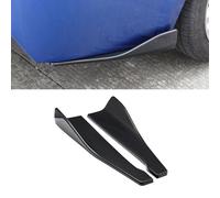 Compatible con BMW i4 G26 eDrive35 eDrive40 M50, 2 Piezas de Alerón para Parachoques Trasero de Coche, Difusor Angular, Aletas, Faldón Lateral, Protector,48CM- Carbon Fiber Look