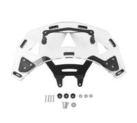 Compatible con BMW K1600GA K1600B 2017-2024 portaequipajes trasero de motocicleta, portaequipajes, capacidad de 100 libras, soporte de caja superior, soporte de placa de almacenamiento trasero