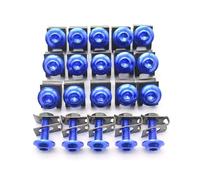 Compatible Con BMW Para F800GS Para S1000RR 20PCS Motocicleta M6 Kits Completos Tornillos De Carenado Clips Tornillos Para El Cuerpo Tuercas Sujetadores Piezas Modificadas tuercas pernos carenado ( Co