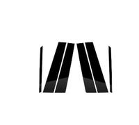Compatible con BMW para Serie 7 E38 1995 1996 1997 1998 1999 2000 2001, Moldura para Puerta De Coche, Ventana, Pegatina Negra, Postes De Pilar, Accesorios De Calcomanía Molduras Pilar Puerta