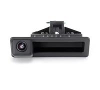 Compatible con BMW Serie 3 5 X5 X6 E60 E70 E82 E90 Vehículo HD AHD 1080P Lente ojo de pez coche inversa mango de maletero (CVBS-720x480P)