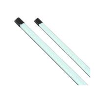 Compatible con BMW Serie 3 G20 G21 2019 2020 2021 2022 Escobillas limpiaparabrisas delanteras Ventana Parabrisas Parabrisas Sin marco Accesorio de goma(SKY BLUE)