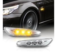 Compatible con BMW Serie 5 E60 E61 Intermitente Lateral LED Cristal Transparente