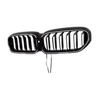 Compatible con BMW Serie 5 G30 G38 G31 2021 2022 2023 Facelift Parrilla Delantera de riñón Cubierta de Rejilla de Parachoques Delantero Rejilla del radiador