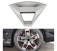 Compatible con BMW Serie 5 G60 2024 a 2026, panel decorativo de cubierta de inserto de rueda, gris oscuro, oro, plata, ABS, tapa de cubo de plástico 36135a32505 36135a33b22 Parte exterior de estilo de