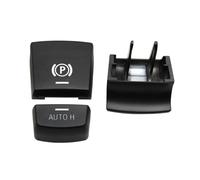 Compatible con BMW Serie 7 F01 F02 2009-2017 Interruptor de Freno de Mano electrónico P Auto H Embellecedor de Cubierta de botón Interior (Modelo A-Juego Negro)