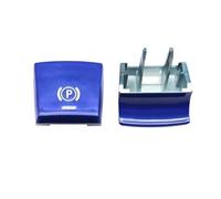 Compatible con BMW Serie 7 F01 F02 2009-2017 Interruptor de Freno de Mano electrónico P Auto H Embellecedor de Cubierta de botón Interior (Modelo A-Azul P)