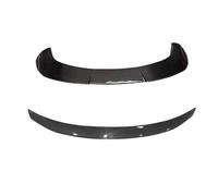 Compatible con BMW X2 F39 Hatchback 2018-2022, estilo de coche, alerón trasero de techo de fibra de carbono, ala trasera media superior, piezas exteriores de coche(Whole Set)