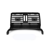 Compatible con BMW X5 E70 2006-2013 X6 E71 2007-2014, consola central trasera, salida de aire fresco, embellecedor de ventilación, cubierta de rejilla de aire acondicionado para tablero de automóvil.
