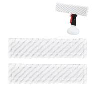 Compatible con Bosch, paquete de 2 paños de repuesto for aspiradora de ventanas, almohadillas de limpieza de microfibra F016800551, almohadillas lavables y reutilizables.