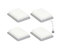 (Compatible Con Bosch, Universalvac 18) Piezas De Aspiradora Accesorios Filtro(4 Pcs)