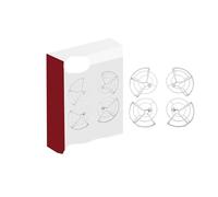 Compatible con BRDRC Protector de hélice for dji Mini 4K/Mini 2/Min1/Mini 2 SE Drone hélices Anillo protección Accesorio Cubierta Ventilador ala(1st Version)