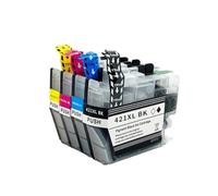 Compatible con Brother, Cartucho LC421XL | LC421/LC421XL, Salida de tinta estable, Impresión en color claro, for DCP-J1050DW MFC-J1010DW