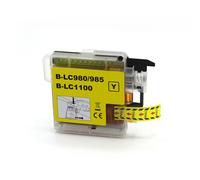 Compatible con Brother LC-1100 / 12ml Tinta Amarillo (Cartuchos de tinta - Colorante)