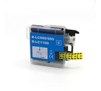 Compatible con Brother LC-1100 / 12ml Tinta Cian (Cartuchos de tinta - Colorante)