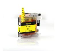 Compatible con Brother LC-125 / 15ml Tinta Amarillo (Cartuchos de tinta - Colorante)
