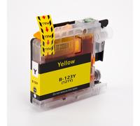 Compatible con Brother LC123Y / 10ml Tinta Amarillo (Cartuchos de tinta - Colorante)