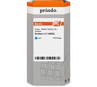 Compatible con Brother LC1280XLC (LC-1280) Prindo PRIBLC1280XLC (LC-1280XL)