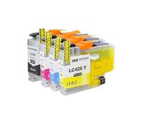Compatible con Brother, LC426 LC426XL 426 XL, Cartucho de Tinta for Impresora MFC-J4335DW MFC-J4340DW MFC-J4535DW MFC-J4540DW(4pcs (1set))