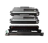 Compatible con Brother MFC-7460 DN Toner & Drum conjunto negro - 2 x TN-2220 XXL & 1 x DR-2200 - Para aprox. 2 x 5200 & 1 x 12000 paginas (5% cobertura)